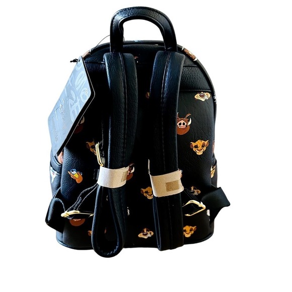 Loungefly NWT Disney Lion King Faces characters aop mini Mini Backpack main image 5